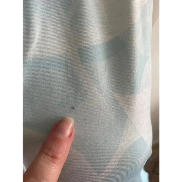 Women's Nike‎ Dri-Fit Standard Fit Sleeveless Polo Shirt - Light Blue - M - Picture 3 of 8